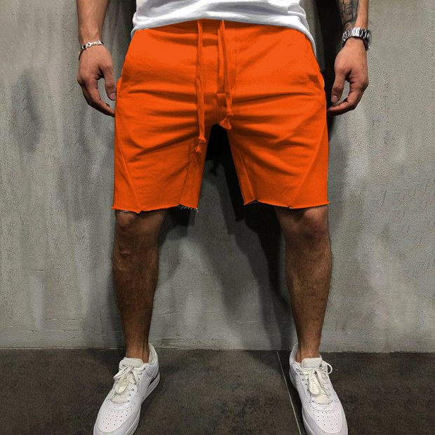Men’s Summer Gym Sports Grey Shorts