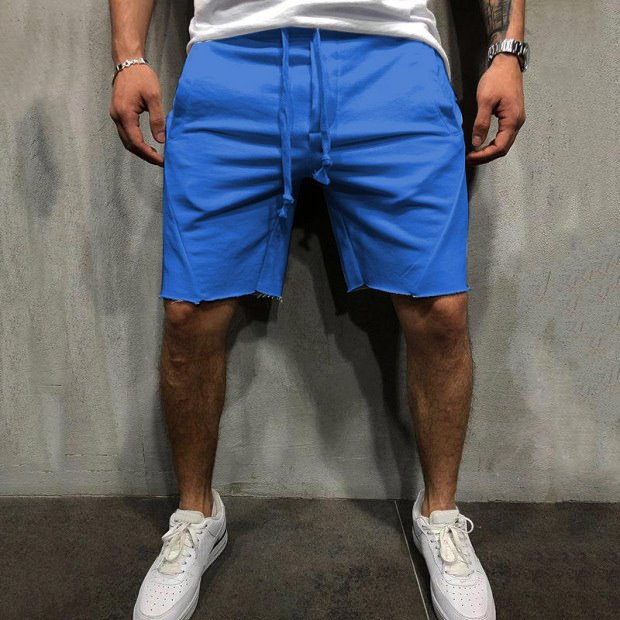 Men’s Summer Gym Sports Grey Shorts