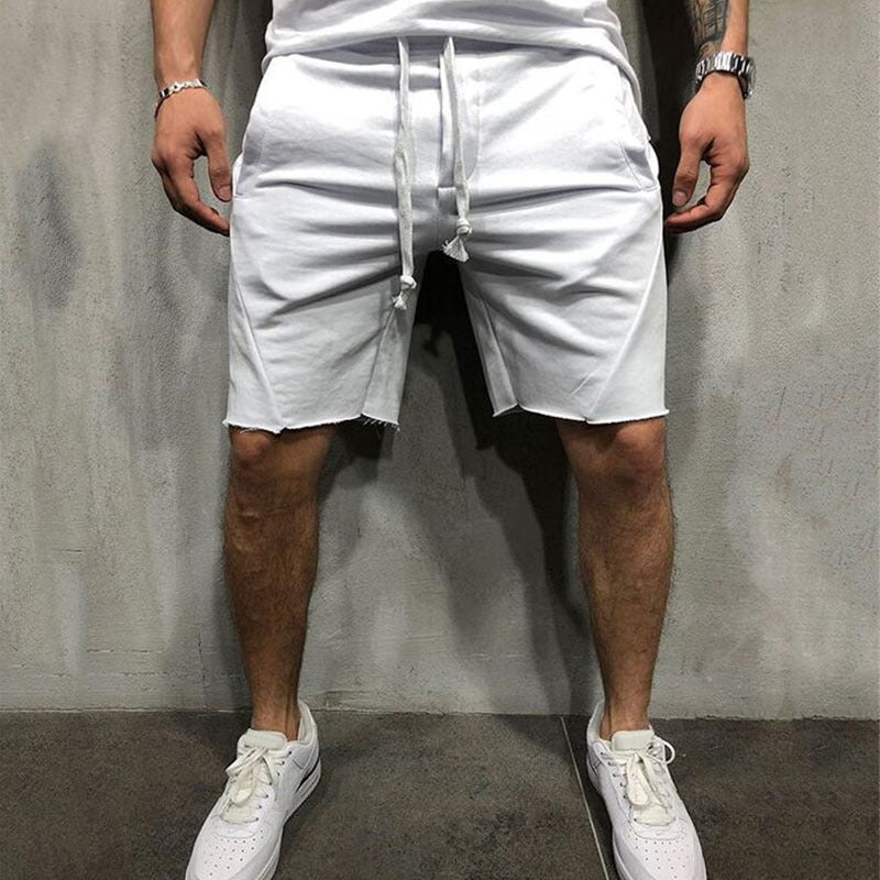 Men’s Summer Gym Sports Grey Shorts