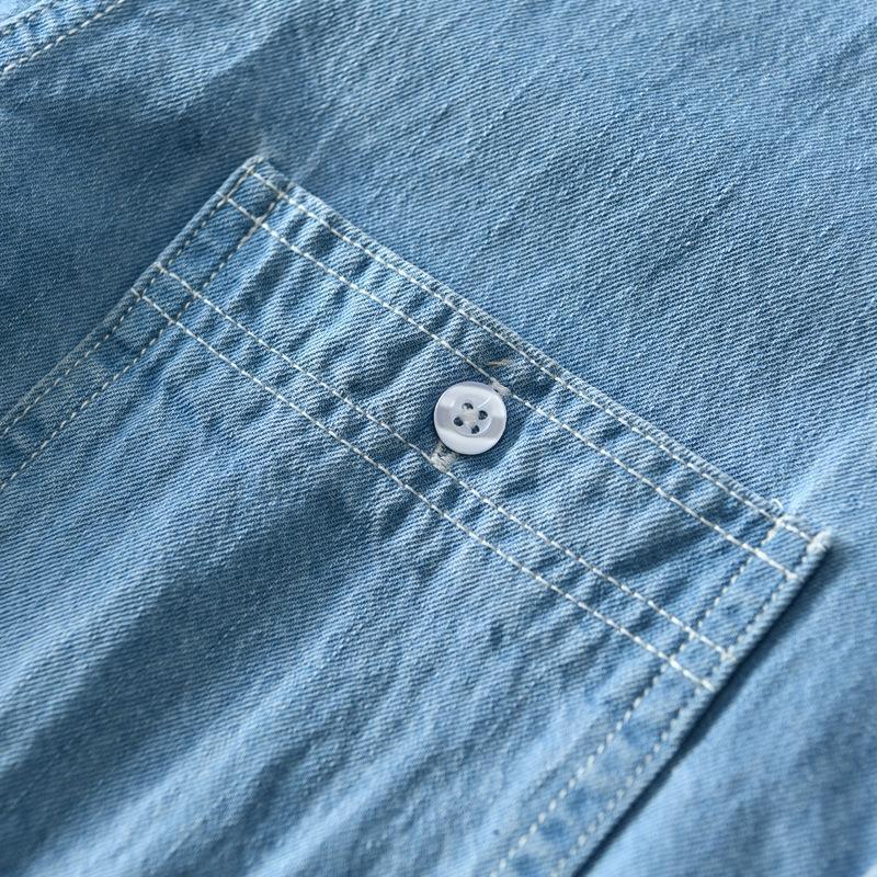 Men’s Denim Shirt, Summer Jacket