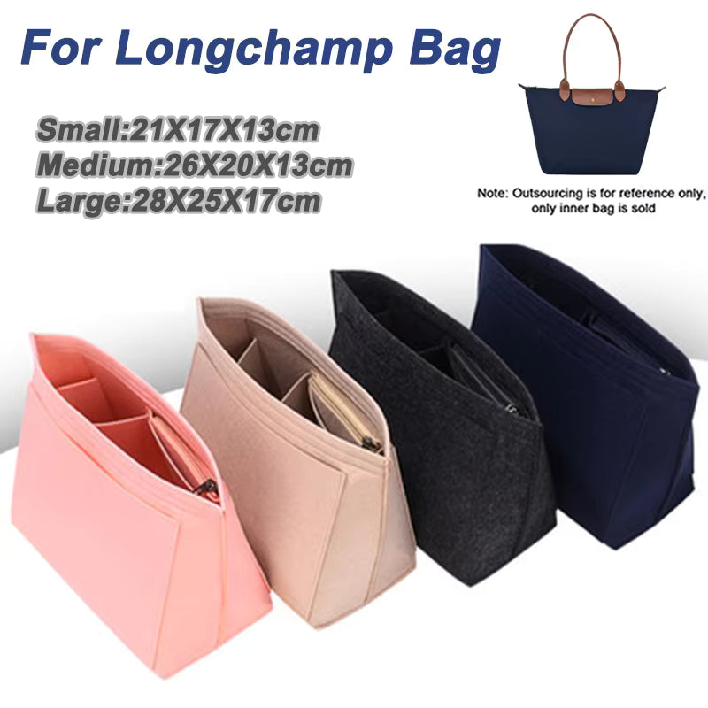 Felt Bag Organizer Insert for Longchamp