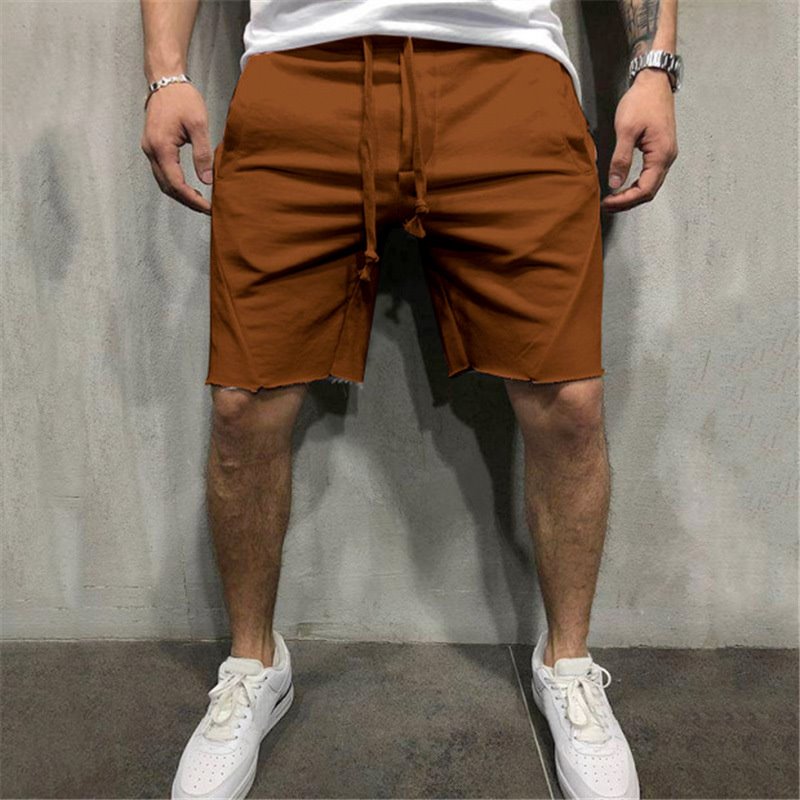 Men’s Summer Gym Sports Grey Shorts