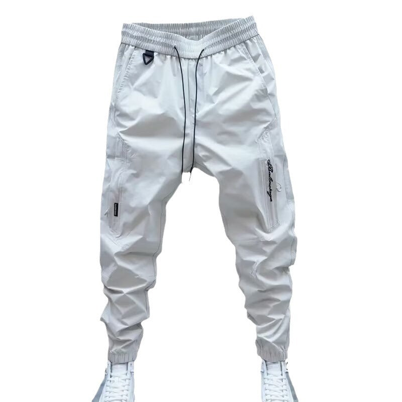 Loose Straight Jogger Pants Men