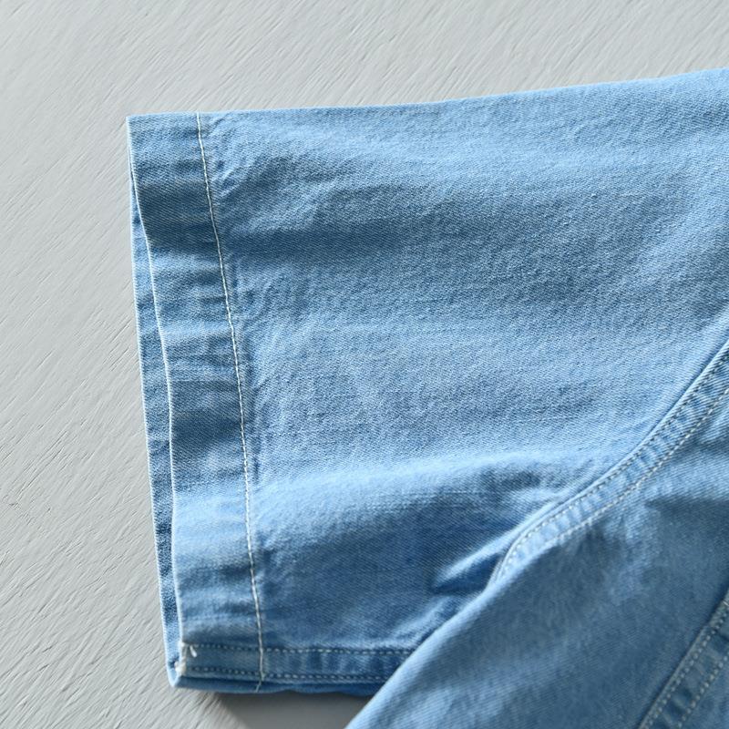 Men’s Denim Shirt, Summer Jacket