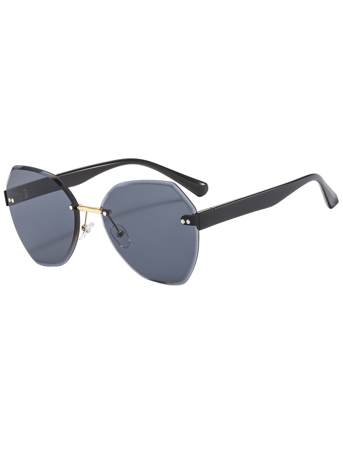 All-Match UV Protection Oversized Sunglasses