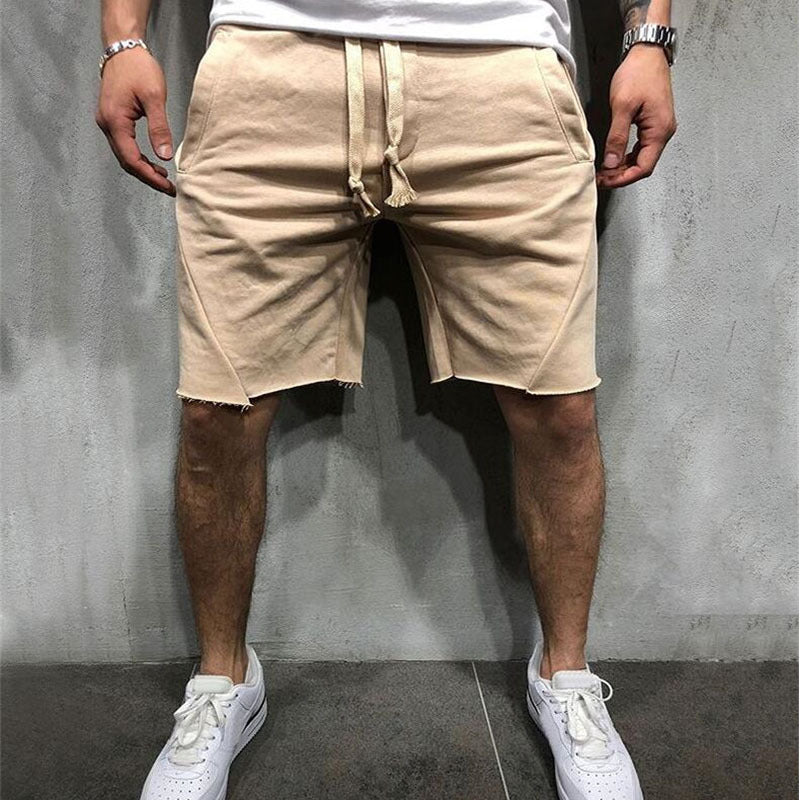 Men’s Summer Gym Sports Grey Shorts