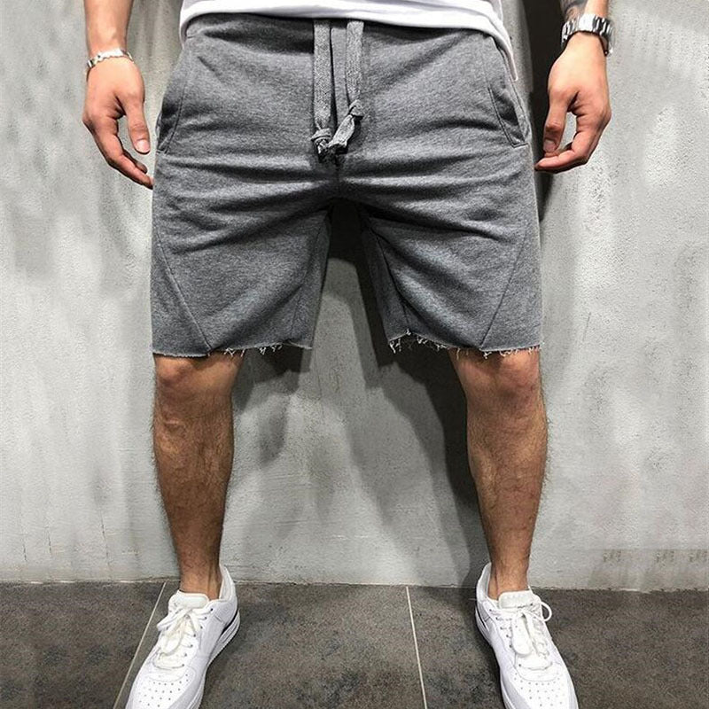 Men’s Summer Gym Sports Grey Shorts