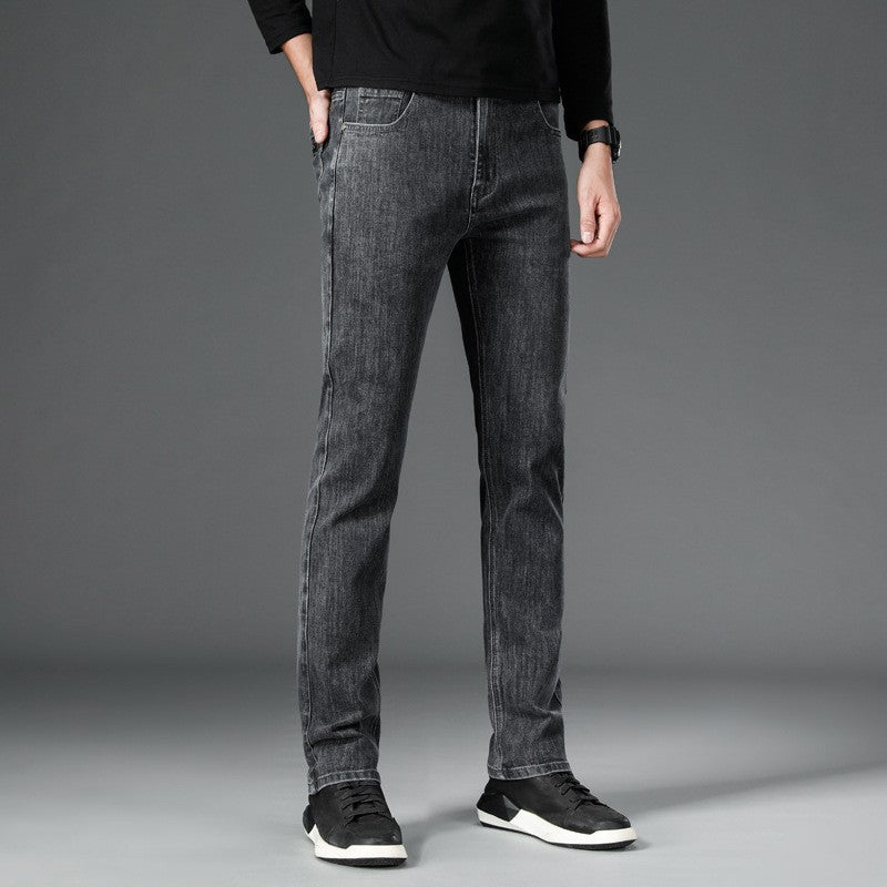 Premium Men’s Winter Loose Straight Business Pants