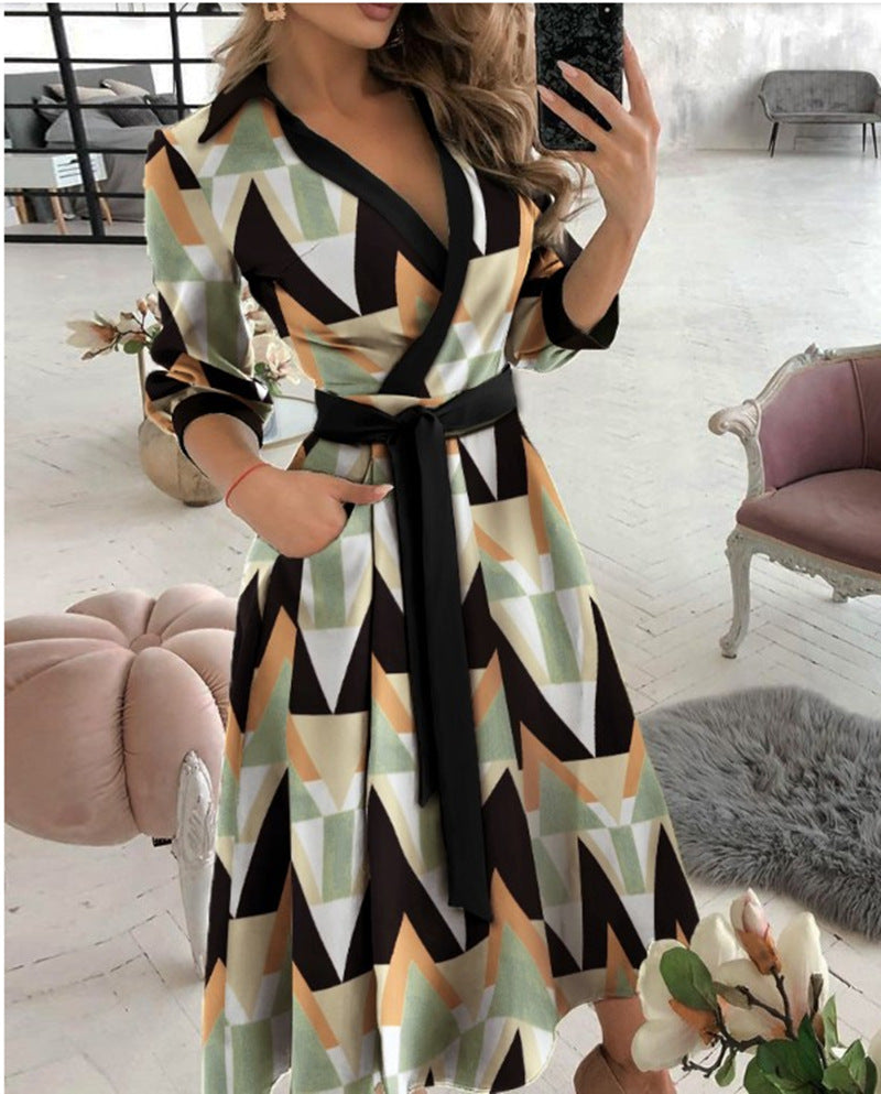 Oblique Shoulder High Waist Long Dress