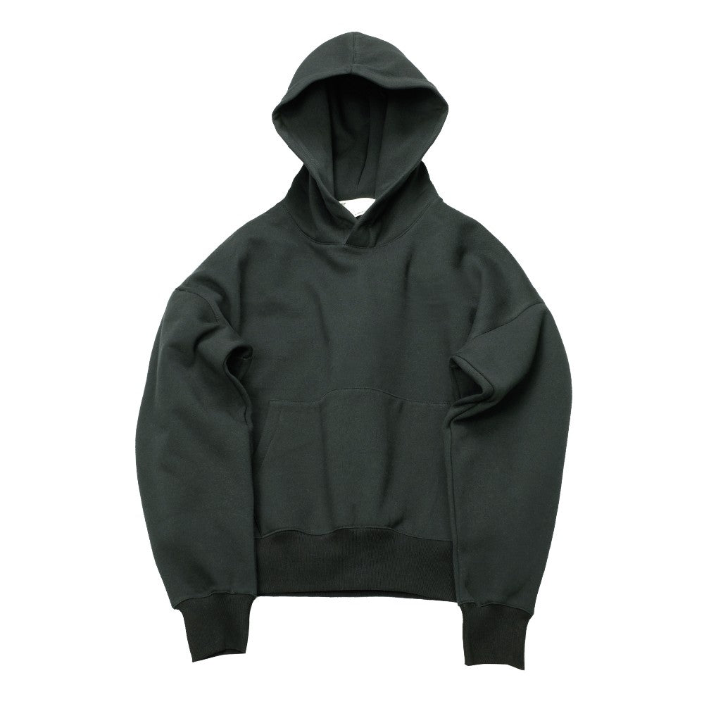 Dark gray hoodie on a white background