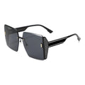 All-Match UV Protection Oversized Sunglasses