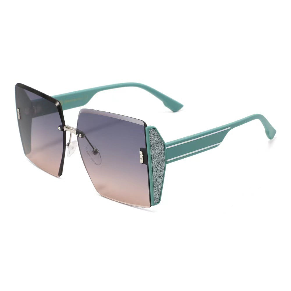 All-Match UV Protection Oversized Sunglasses